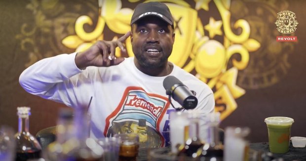 Kanye West v rozhovoru pro Drink Champs