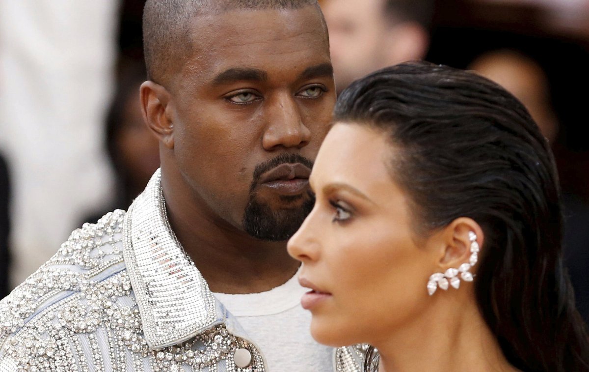 Kanye West a Kim Kardashian.