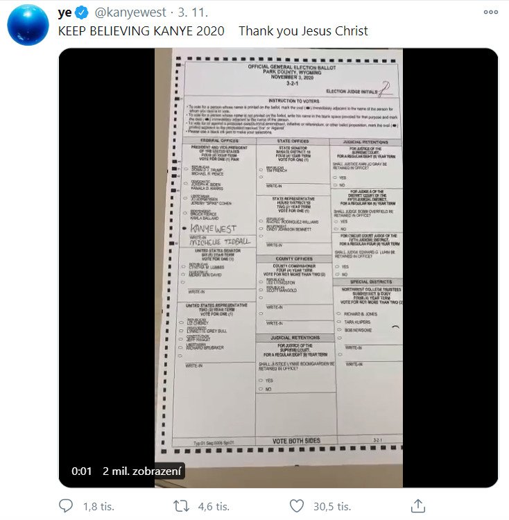 Prezidentské volby Kanyeho Westa