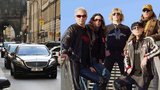 Legendární kapela Scorpions dorazila do Česka: Limuzína, luxusní hotel a večeře