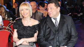 Jiří Paroubek se svou novou ženou Petrou