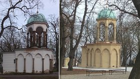 Petřínská kaple Božího hrobu se vrátila v čase. Opomíjenou památku dal magistrát opravit