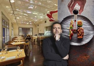 Šéfkuchař Radek Kašpárek, porotce MasterChef, ve své restauraci Field v Praze