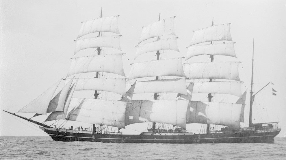 Loď Garthpool se potopila u Kapverd roku 1928