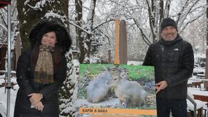 Kapík a Bára! Jména pro páreček kapybar vybrali čtenáři Blesku. Slavnostně je v Zoo Praha odhalila operní diva Kalivodová