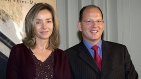 Princ Kardam vedle své manželky na snímku z roku 2002.