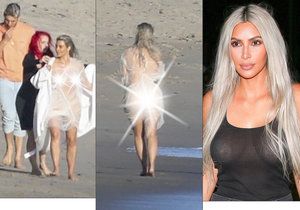 Kim Kardashian ukázala skoro vše.