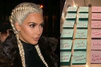 Kim Kardashian poslala dárek svým odpůrcům. Obdarovala Taylor Swift, Chloe Moretz nebo Pink