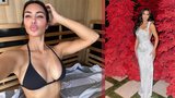 Kim Kardashianová v sauně: Magický záblesk na ňadrech!