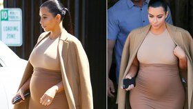 Kim Kardashian tvrdí, že se celé těhotenství necítí ve své kůži