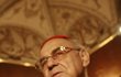 Kardinál Vlk podlehl rakovině. Z plic se rozšířila do kostí, se smrtí byl smířený