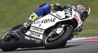 Abraham dojel v MotoGP v Brně třináctý, Kornfeil i Hanika vyhořeli