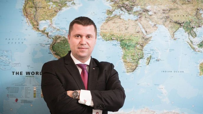 Karel Bureš, generální ředitel České exportní banky (ČEB)