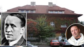 Karel Scheinpflug navštívil vilu a pracovnu svého prastrýce, spisovatele Karla Čapka.