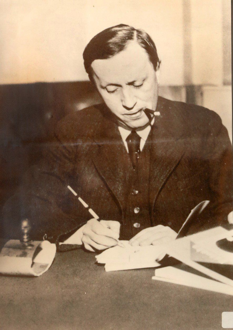 Spisovatel a novinář Karel Čapek