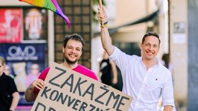 Karel Dvořák (STAN), poslanec a místopředseda Starostů na Prague Pride (srpen 2026)