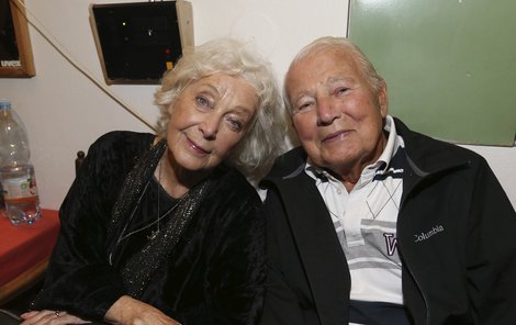 S Květou Fialovou se setkali ještě loni, když slavila 84. narozeniny.