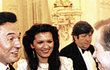 Karel Gott s Martinou Formanovou (tehdy Zbořilovou)