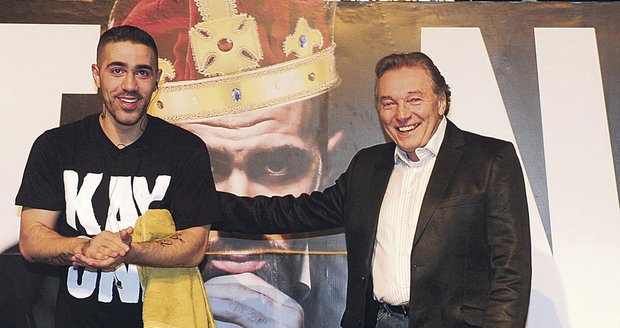 Bushidův koncert si Gott nenechal ujít