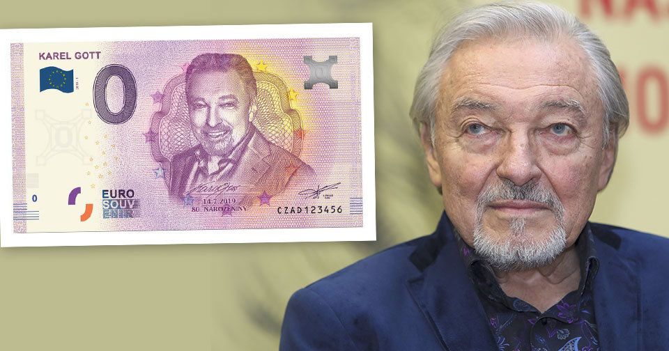 Obrovská pocta Karlu Gottovi: Jeho tvář bude na eurobankovkách!