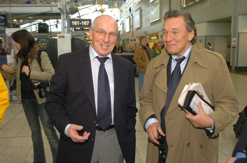 Karel Gott a Karel Štědrý se přátelí přes padesát let.