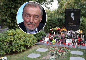 4. výročí smrti Karla Gotta (†80): Hrob poprvé bez ostrahy!