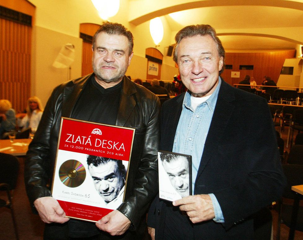 Karel Svoboda s Karlem Gottem