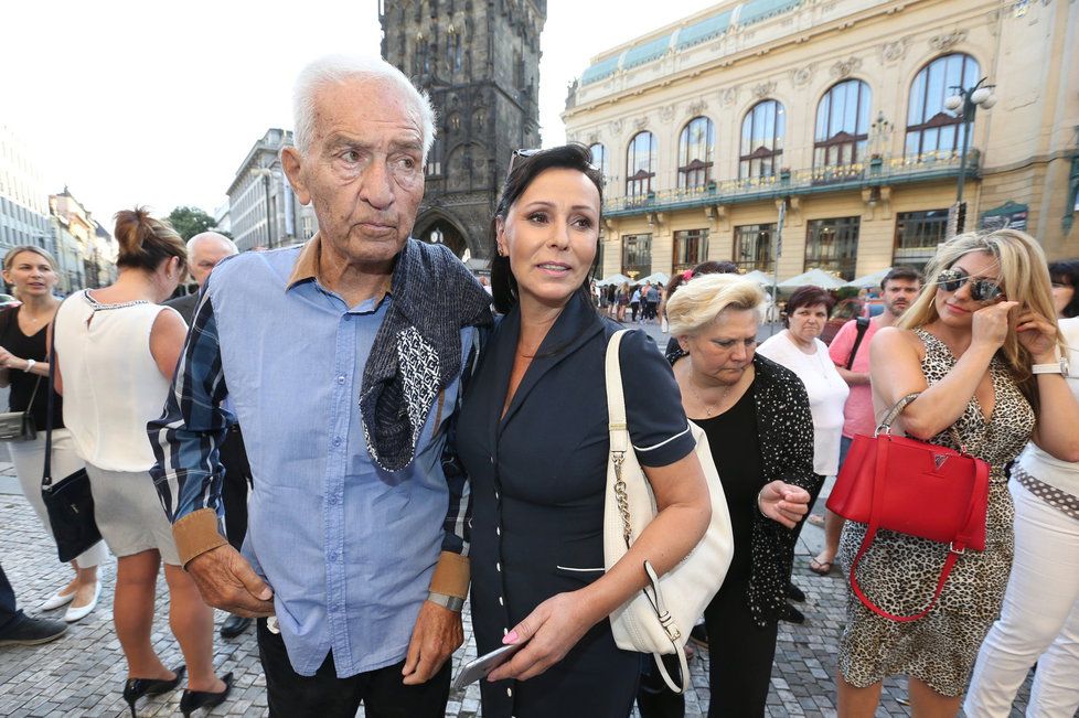 Heidi Janků s manželem Ivo Pavlíkem