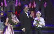 Karel Gott s dcerami Karel Gott s dcerami