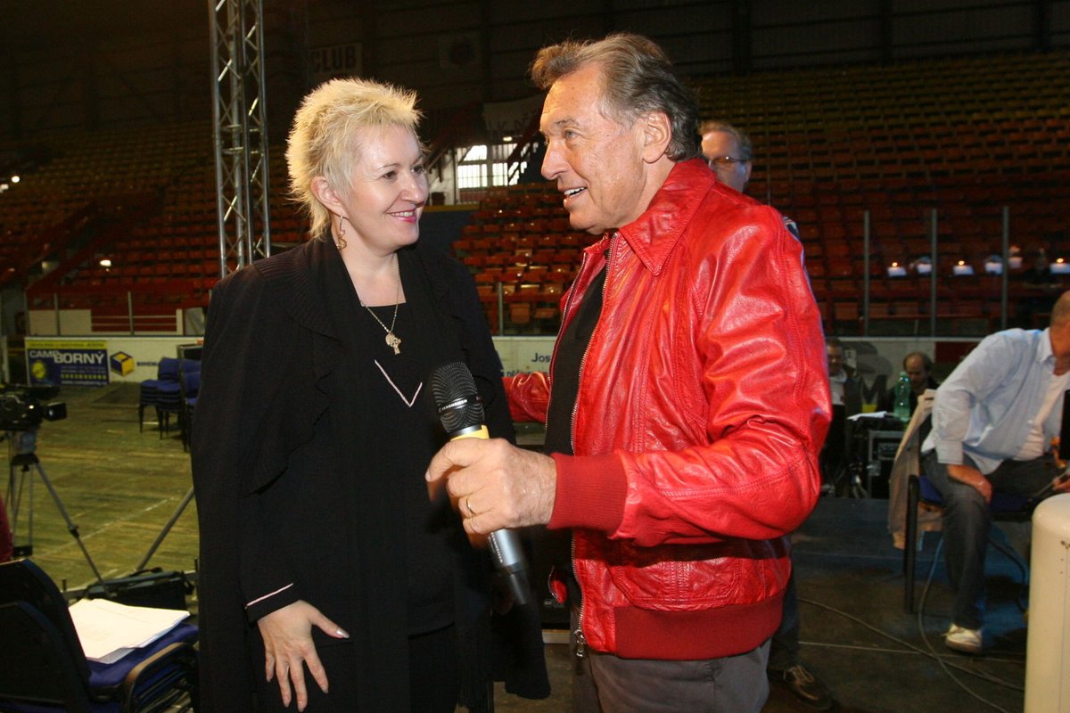 Karel Gott a Eva Urbanová