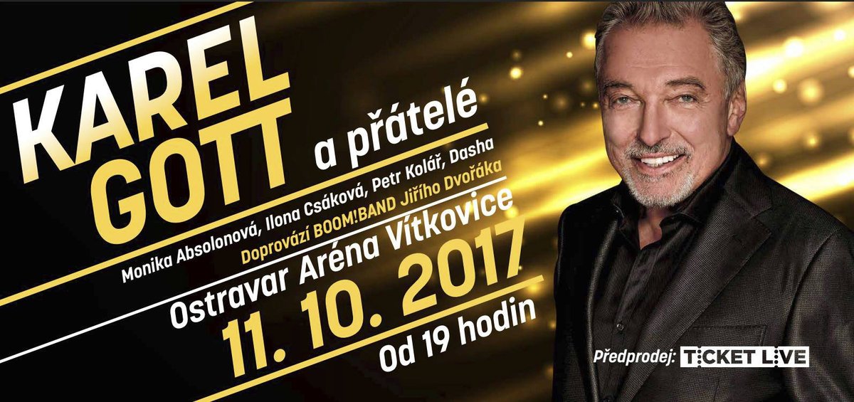 Plakáty k už oznámeným koncertům v Ostravě a Pardubicích.