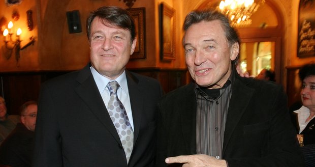 Karel Gott a Ladislav Štaidl