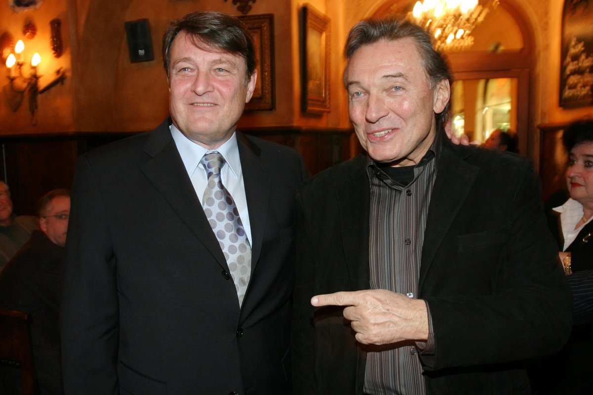 Karel Gott a Ladislav Štaidl