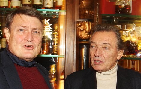Ladislav Štaidl a Karel Gott
