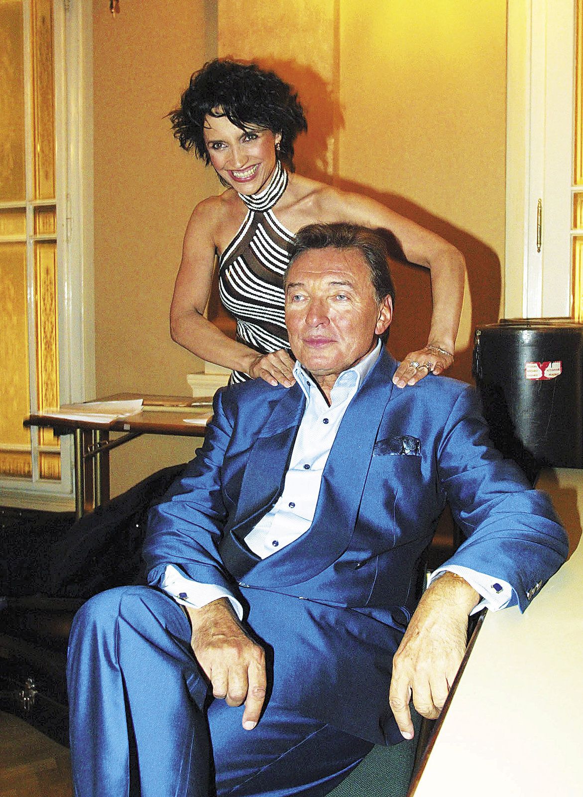 Karel Gott a Lucie Bílá