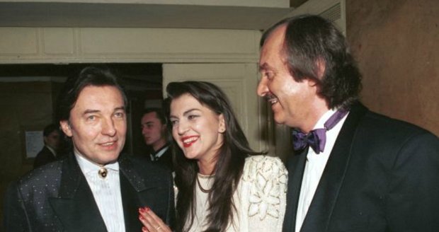 1992: Karel s exmilenkou Formanovou