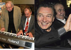 Od pianisty k šoférovi: Gott a zesnulý Olda Havránek se znali 60 let.