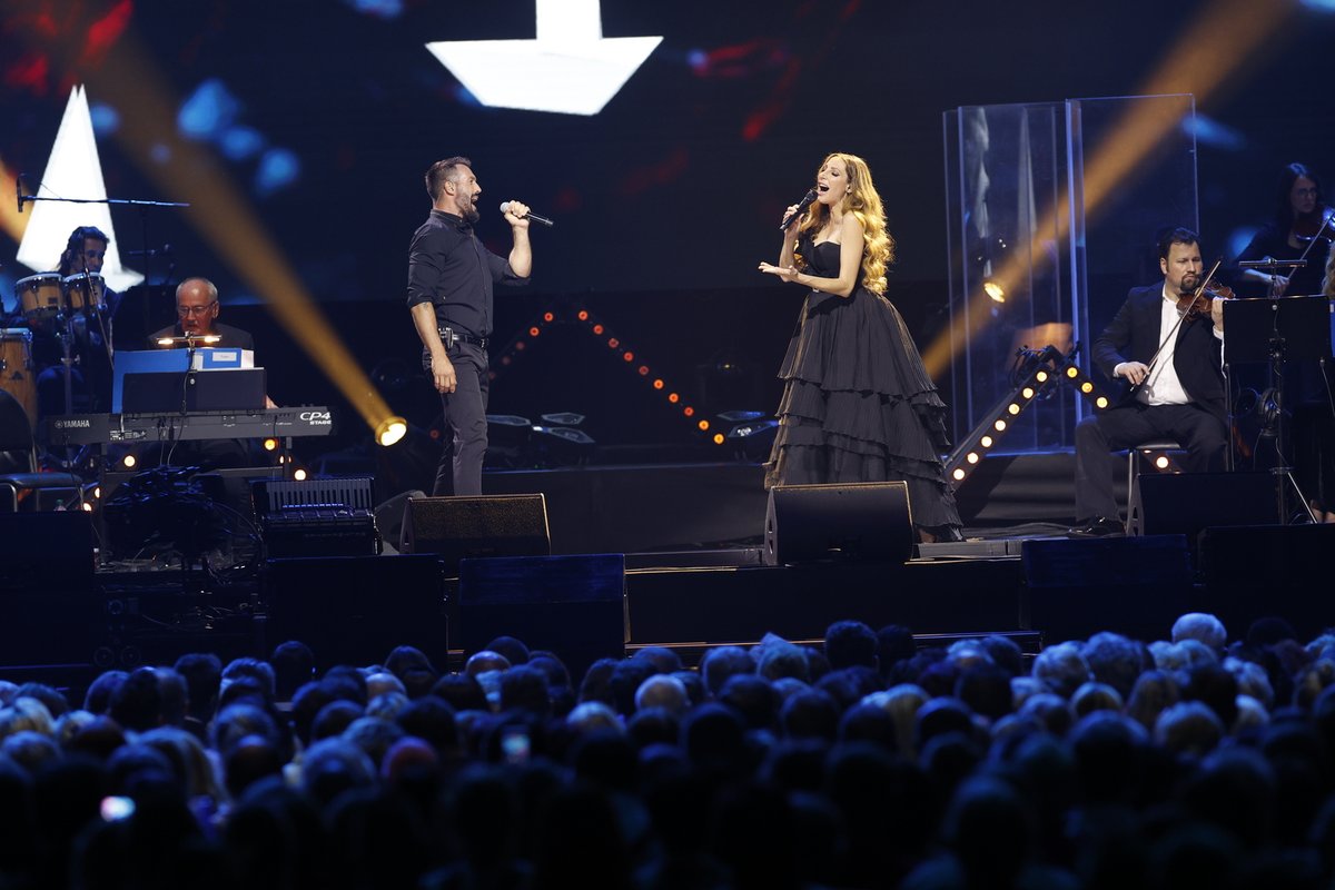 Vzpomínkový koncert na Karla Gotta - Olga Lounová a Václav Noid Bárta