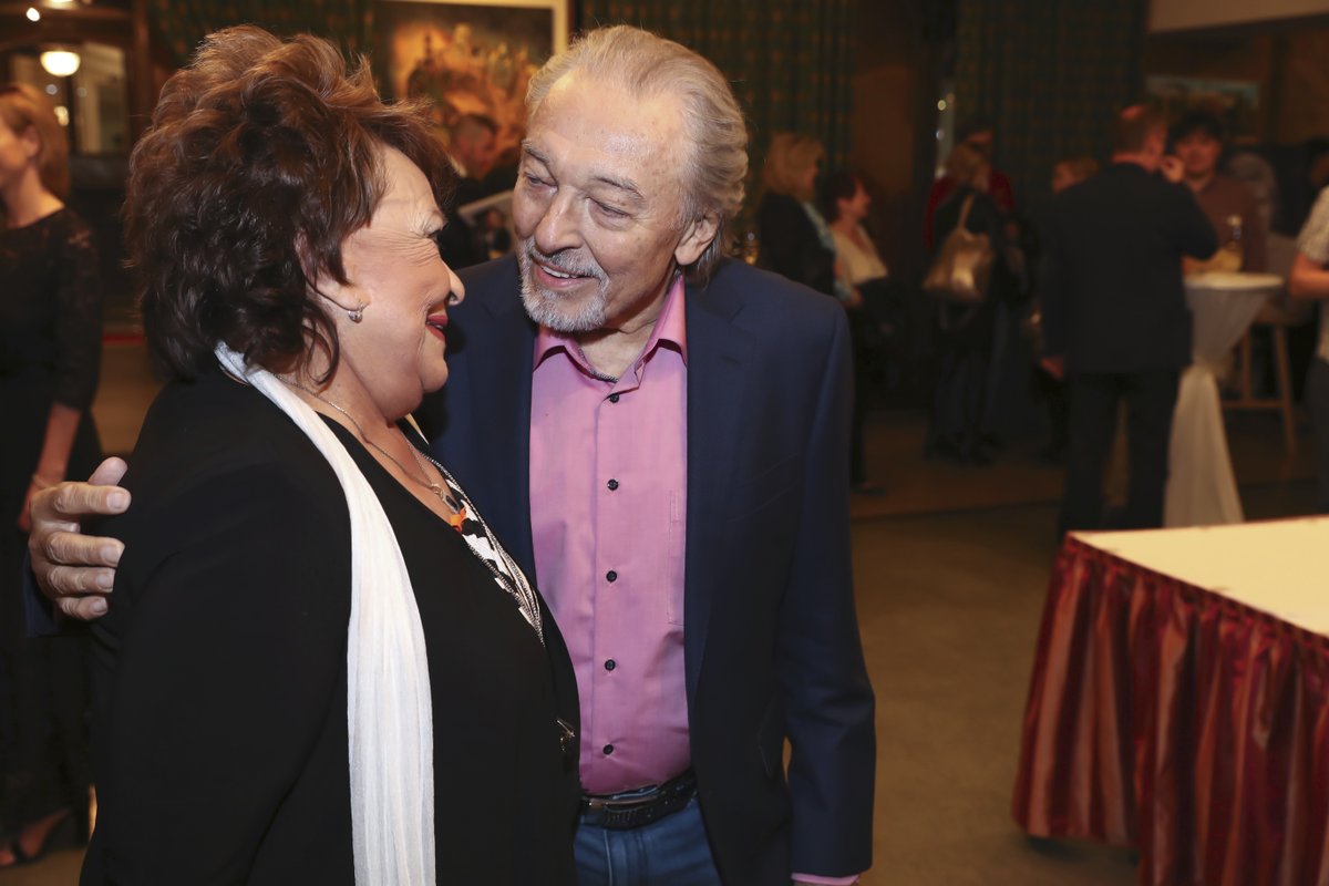 Jiřina Bohdalová a Karel Gott