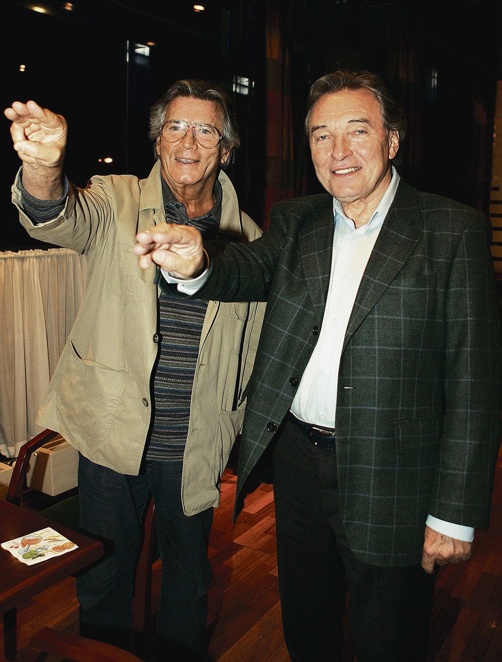 Pierre Brice a Karel Gott