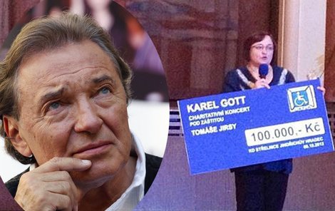 Karel Gott nevěří vlastním očím.