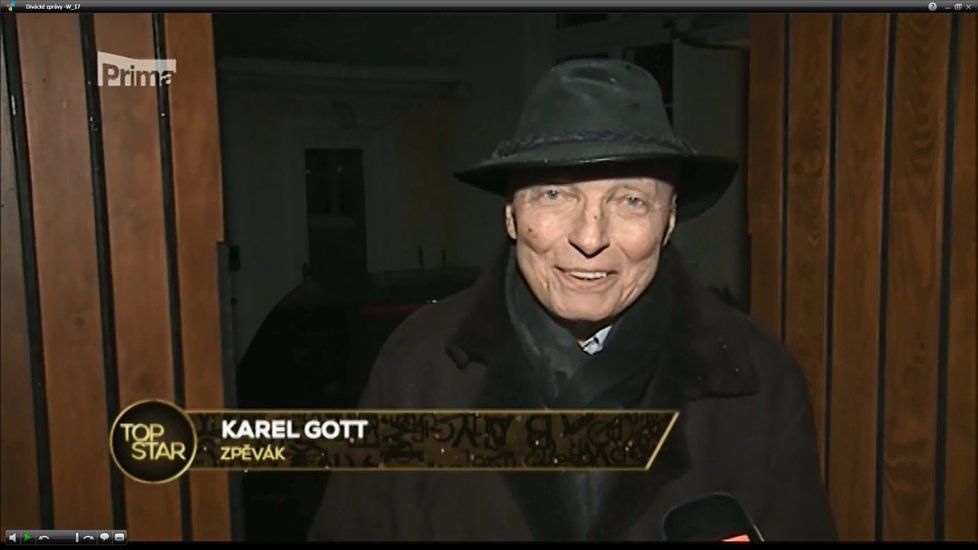 Karel Gott krátce po chemoterapiích