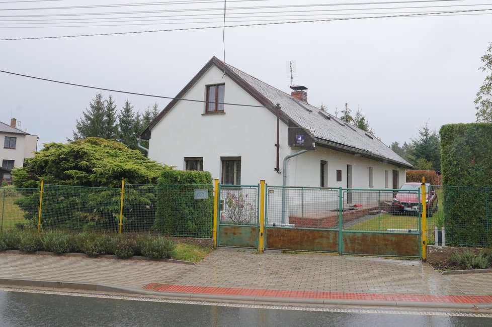 Domek v Újezdě, kde sestřenice Gotta Hanka žila s Oldou Havránkem.