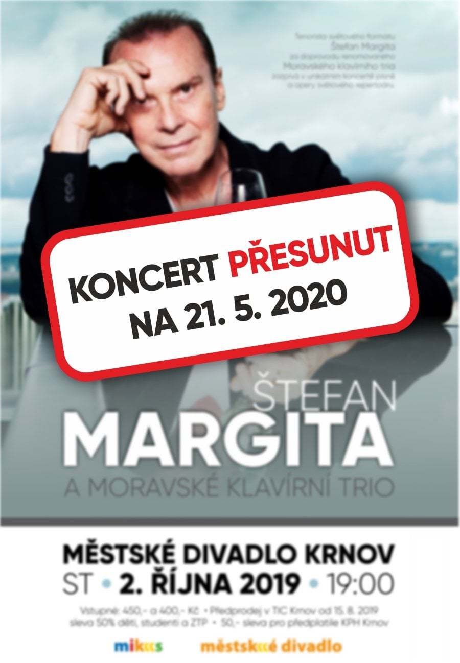 Štefan Margita odkládá koncert kvůli smrti Karla Gotta.
