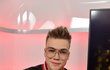 Mikolas Josef ve studiu Blesku