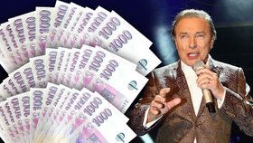 Karel Gott (†80) vydělal přes miliardu, půlku za komunistů. Kolik a za co dostával?