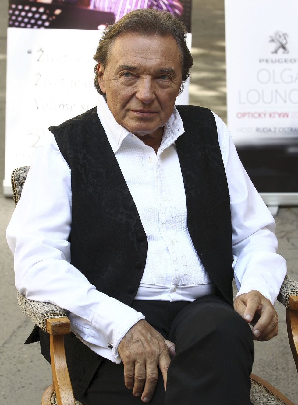 Zpěvák Karel Gott