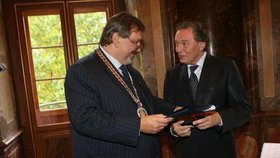 Karel Gott a Milan Jančík