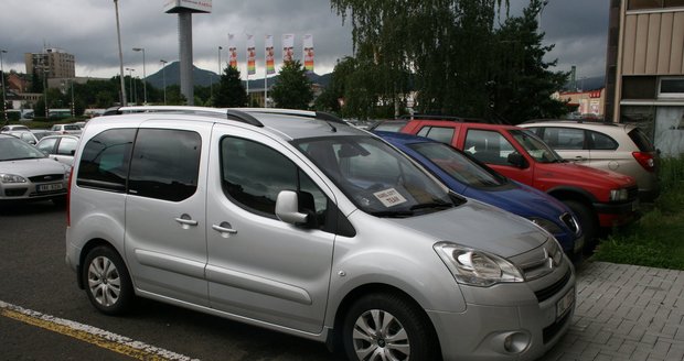 Citröen Berlingo, se kterým Olda boural, je prý po nehodě na odpis