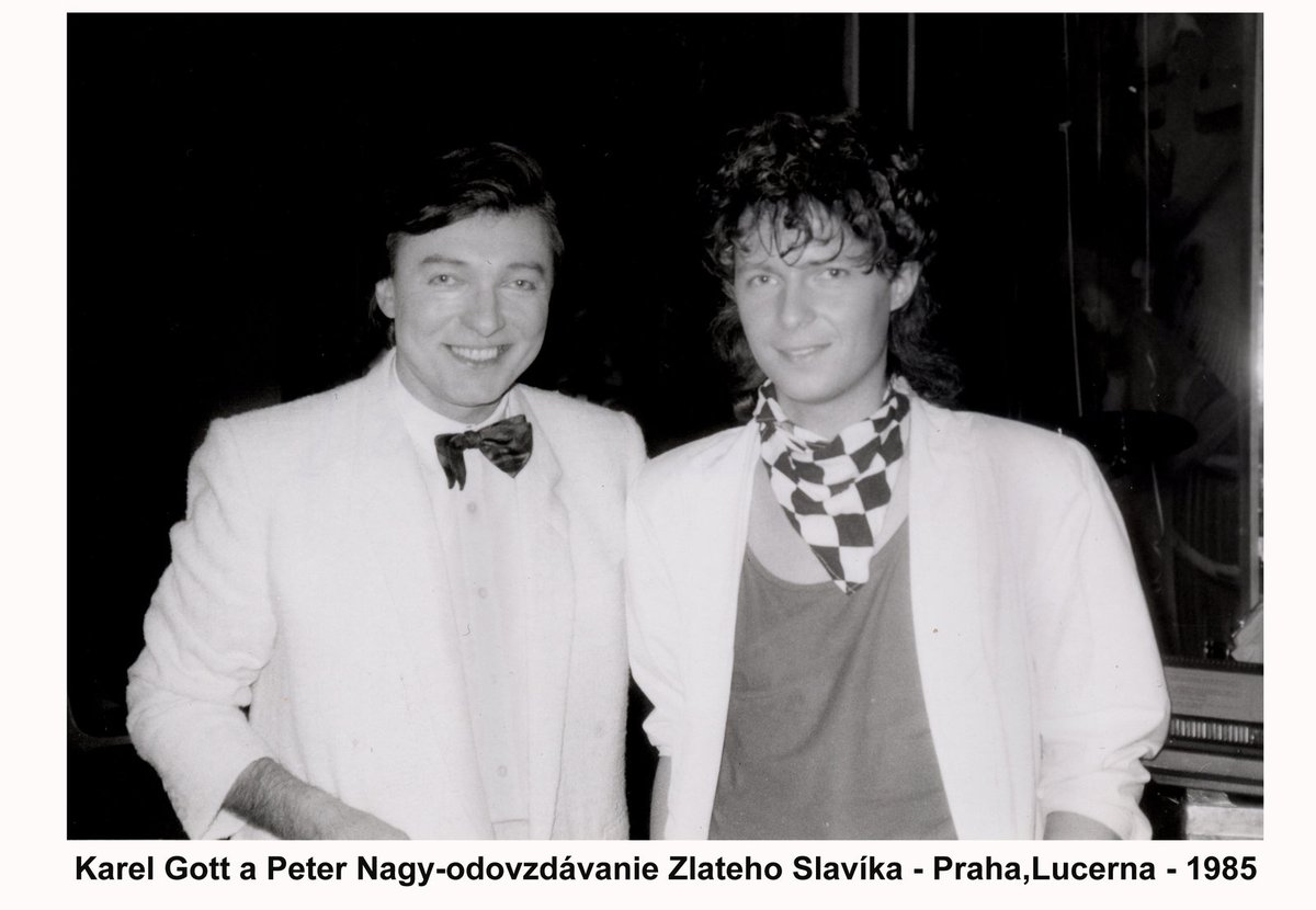 Karel Gott a Peter Nagy